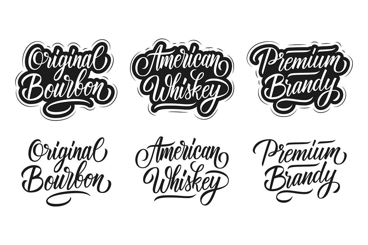 American Alcohol Lettering in Graphics - product preview 8