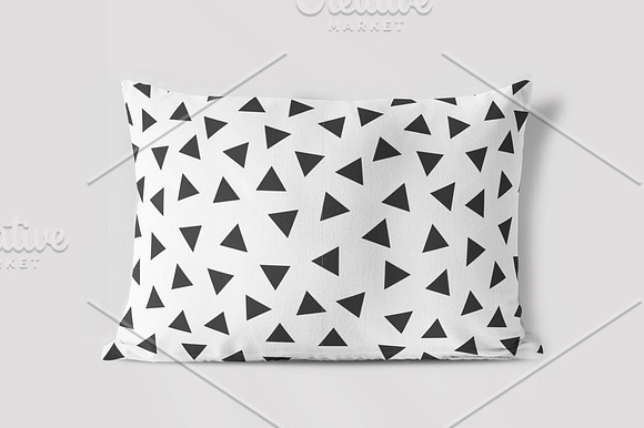 Minimalistic seamless b&w pattens in Patterns - product preview 2