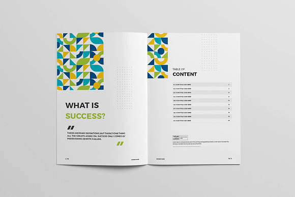 Modern Colorful Brochure in Brochure Templates - product preview 1