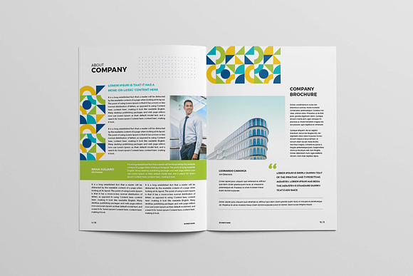 Modern Colorful Brochure in Brochure Templates - product preview 2