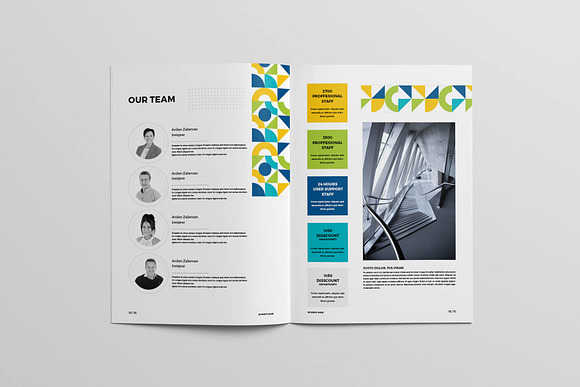 Modern Colorful Brochure in Brochure Templates - product preview 6