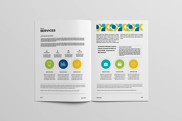 Modern Colorful Brochure in Brochure Templates - product preview 7