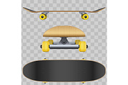 Set of Classic skateboard