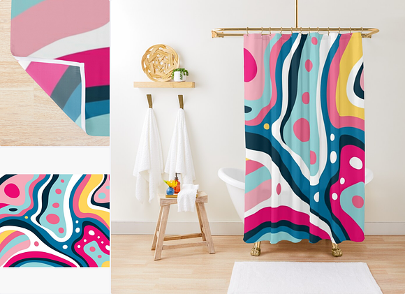 Abstract compositions and cards set in Patterns - product preview 3