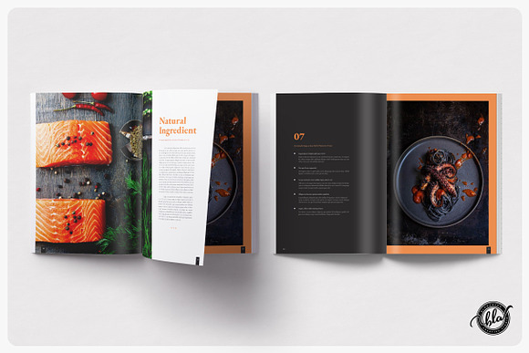 LECKERY Food Magazine & Cookbook in Magazine Templates - product preview 4