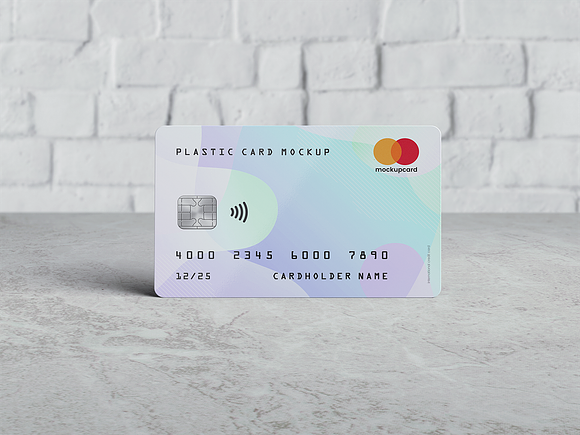 Plastic Card - Bank Card MockUp in Product Mockups - product preview 7