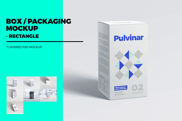 Box / Packaging MockUp - Rectangle
