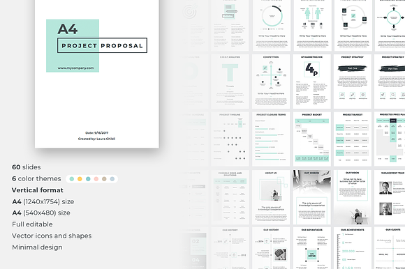 3 in 1 Project Proposal Bundle in Keynote Templates - product preview 3
