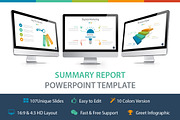 Summary Report Powerpoint Template