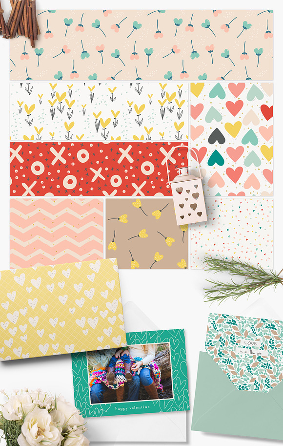 XOXO Seamless Patterns in Patterns - product preview 2