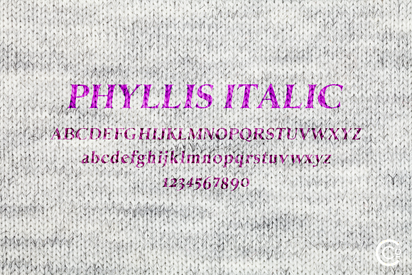 Phyllis - Typeface in Serif Fonts - product preview 3