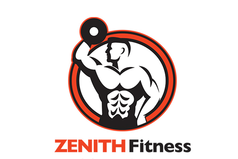 Zenith Fitness Logo in Logo Templates - product preview 8