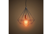 Decorative edison light bulb wire