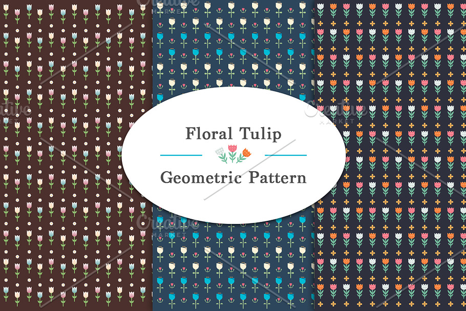 Floral Tulip Patterns in Patterns - product preview 8