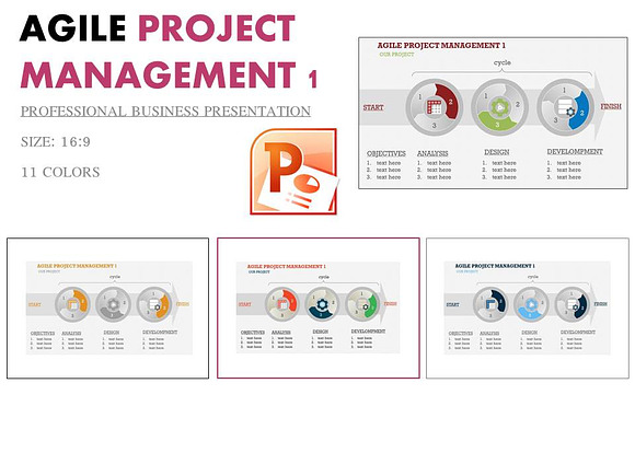 Agile Project Management 1 PPT in PowerPoint Templates - product preview 11