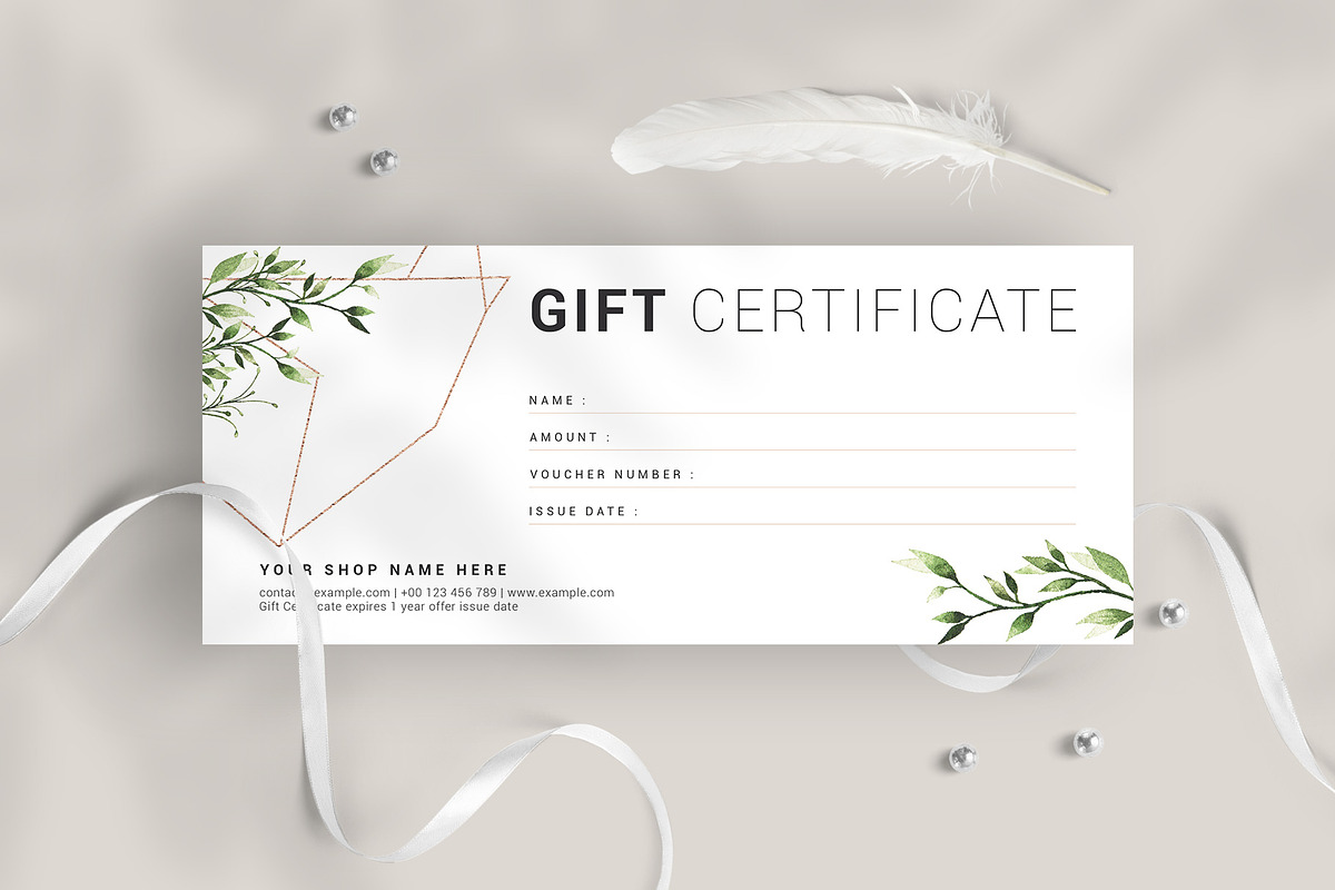 Gift Certificate in Invitation Templates - product preview 8