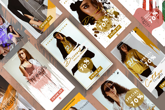 Fashion Store Social Media Pack in Instagram Templates - product preview 1