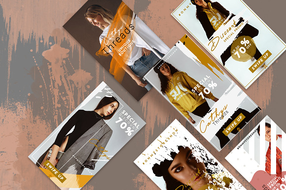 Fashion Store Social Media Pack in Instagram Templates - product preview 2