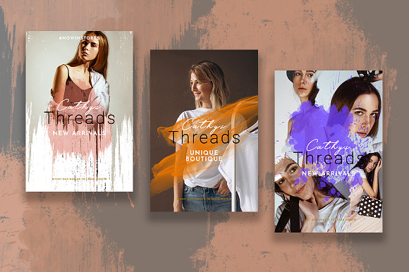 Fashion Store Social Media Pack in Instagram Templates - product preview 10
