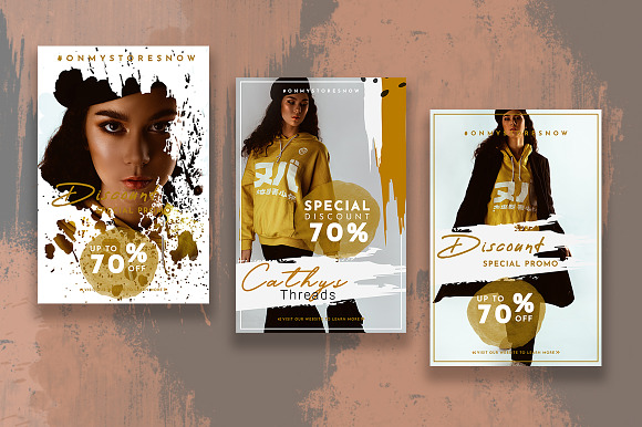 Fashion Store Social Media Pack in Instagram Templates - product preview 11