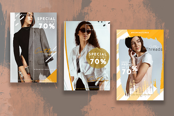 Fashion Store Social Media Pack in Instagram Templates - product preview 12