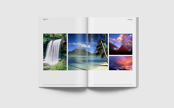 Simple & Clean Magazine Template II in Magazine Templates - product preview 4