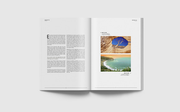 Simple & Clean Magazine Template II in Magazine Templates - product preview 10