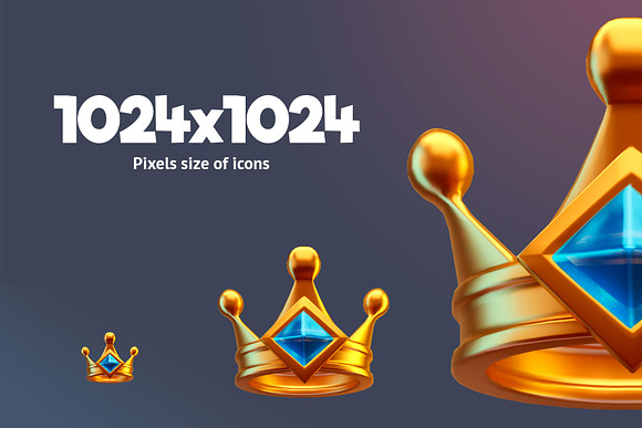 Game icon set in Icons - product preview 7