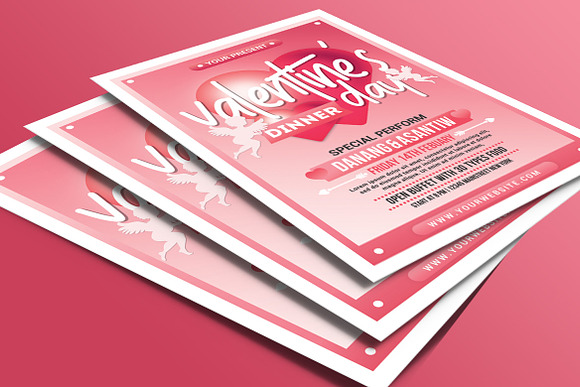 Valentine's Day Dinner in Invitation Templates - product preview 3
