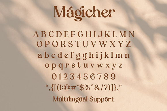 Magicher - Ligature Connected Serif in Serif Fonts - product preview 11