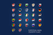 European Union states full flags