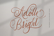 Adolle Bright - Modern Calligraphy