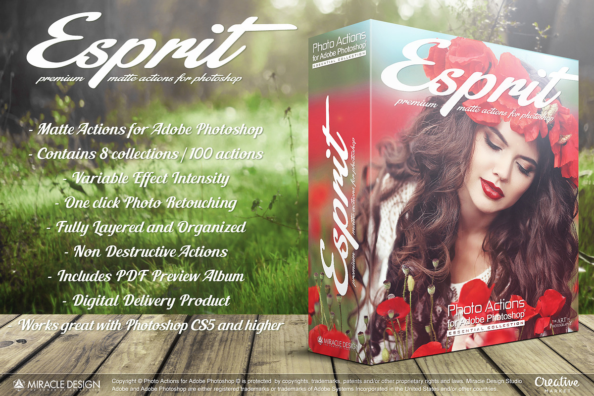 Actions for Photoshop / Esprit in Add-Ons - product preview 8