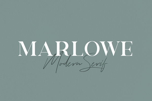Marlowe - Modern Serif