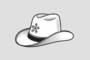 Cowboy Sheriff's Hat