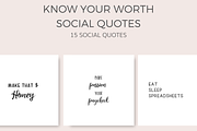 Know Your Worth Quotes (15 Images)