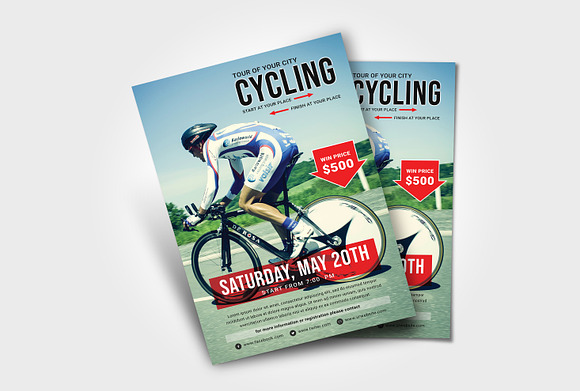 Cycling Flyer in Flyer Templates - product preview 1