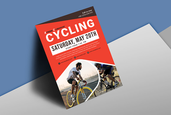 Cycling Flyer in Flyer Templates - product preview 2