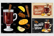 Mulled wine glass, ingredient