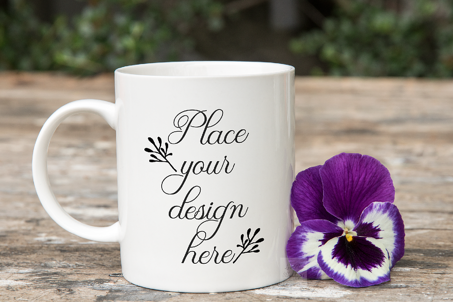 11oz PSD coffee mug mockup template in Product Mockups - product preview 8