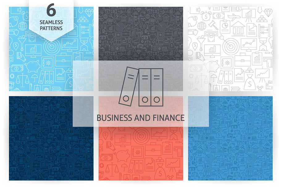 Business Finance Bank Line Patterns