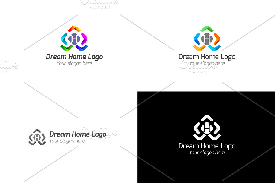 Dream Home Logo in Logo Templates - product preview 8