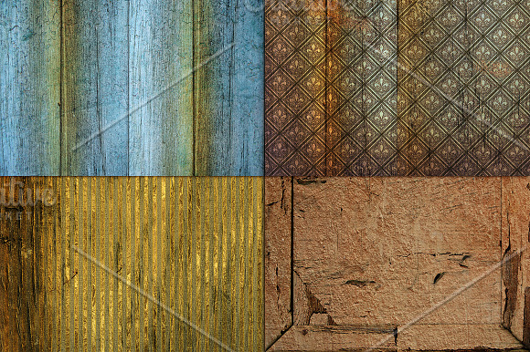 10 Old grunge wallpaper backgrounds in Textures - product preview 1