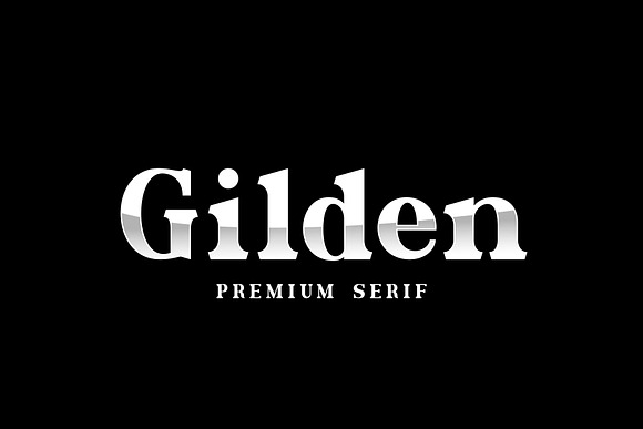 Gilden in Serif Fonts - product preview 1