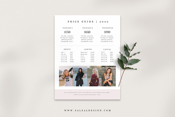 Price Guide Template PG036 in Card Templates - product preview 2