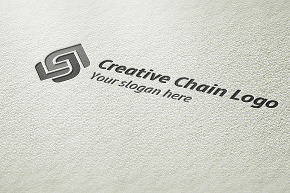 Creative Chain Logo in Logo Templates - product preview 3