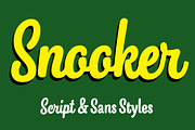 Snooker Script & Sans
