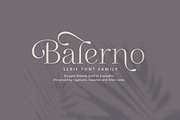 Balerno Serif Family