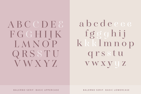 Balerno Serif Family in Serif Fonts - product preview 9