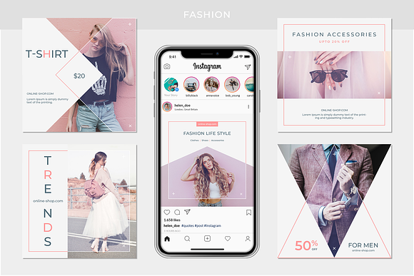 50 Instagram Posts & Stories in Instagram Templates - product preview 2